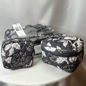 Vera Bradley 3 piece Cosmetic Set! NWT